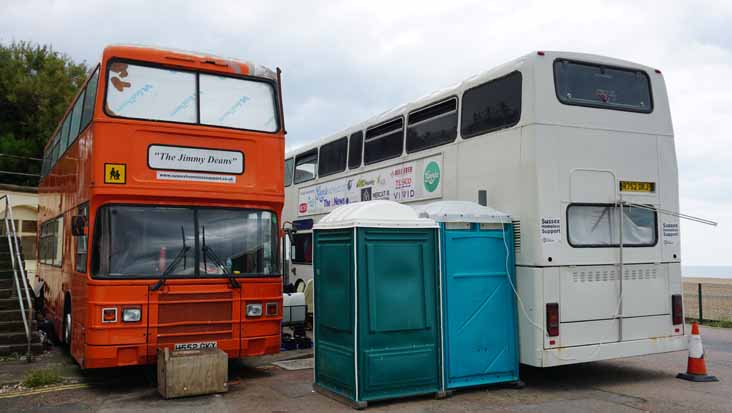 Sussex Homeless Leyland Olympian H552GKX & Stagecoach Manchester R752DRJ